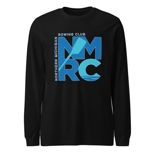 Performance | Long Sleeve Tee | Northern Michigan Rowing | Modern Script Logo