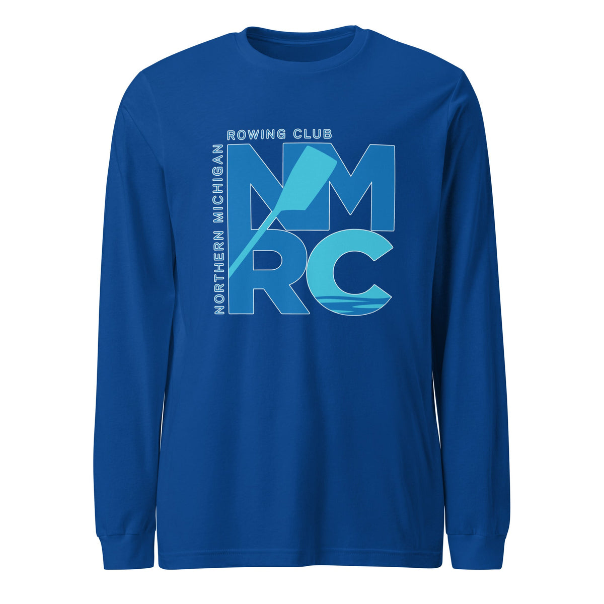 Performance | Long Sleeve Tee | Northern Michigan Rowing | Modern Script Logo