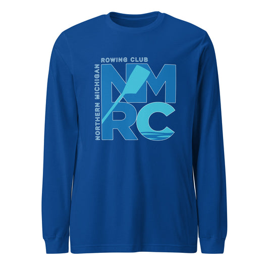 Performance | Long Sleeve Tee | Northern Michigan Rowing | Modern Script Logo