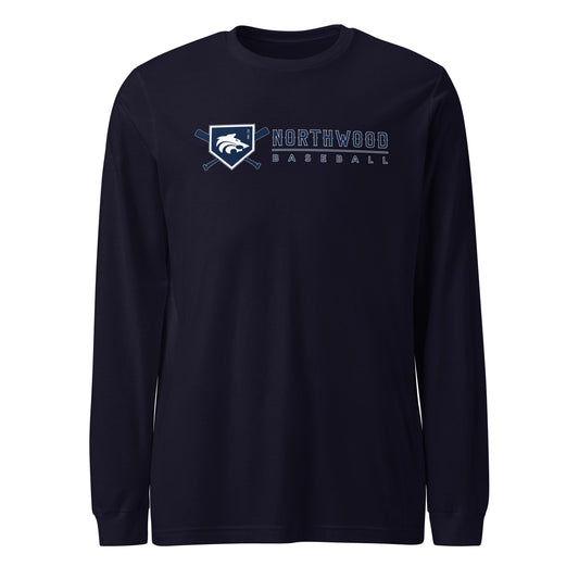 Performance | Long Sleeve Tee | Northwood High School Baseball | Valor Logo