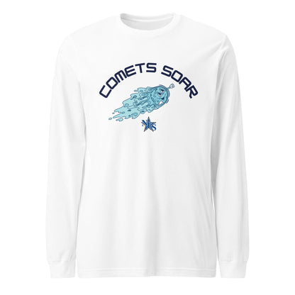 Performance | Long Sleeve Tee | Norton Elementary School | Comets Soar Logo