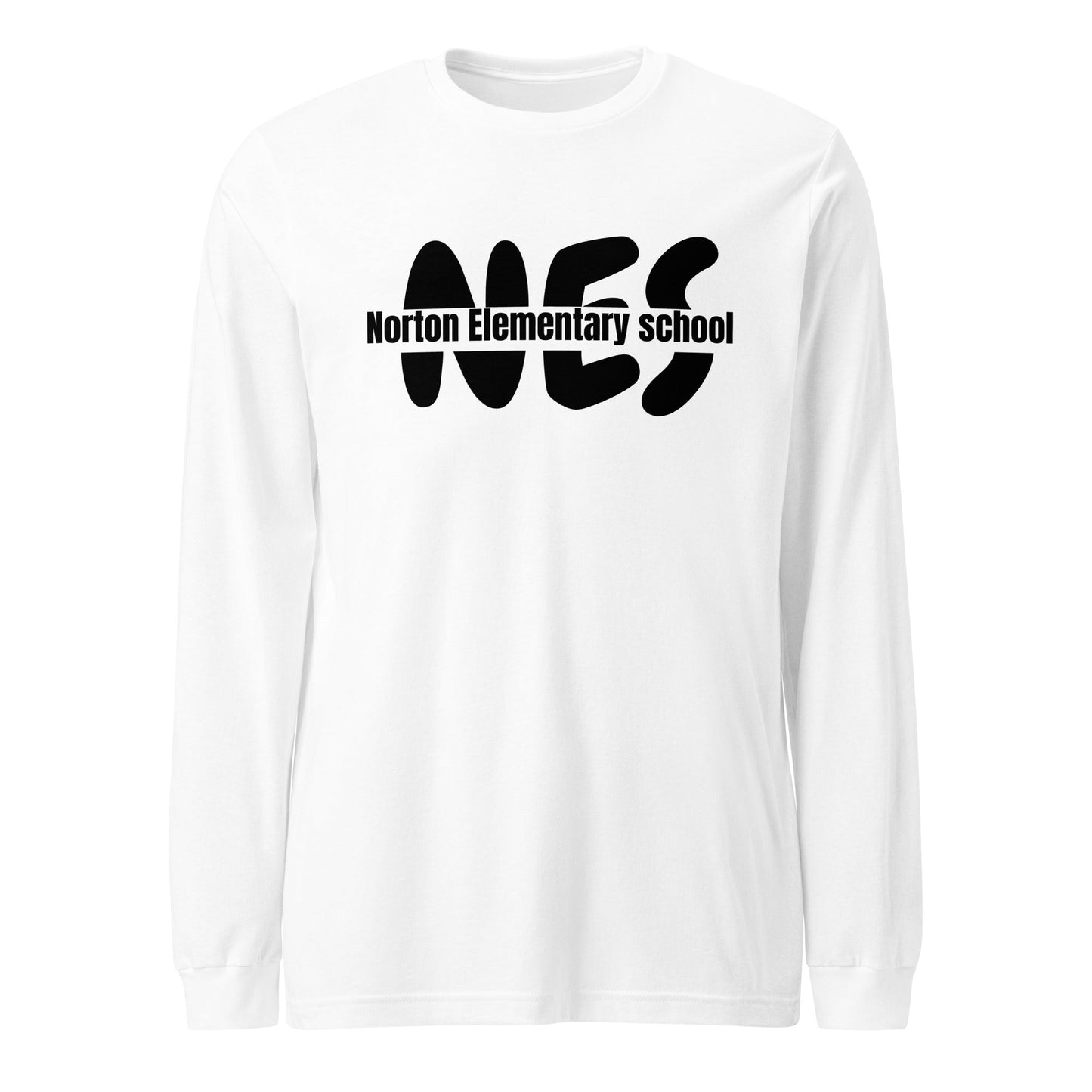 Performance | Long Sleeve Tee | Norton Elementary School | NES Script Logo