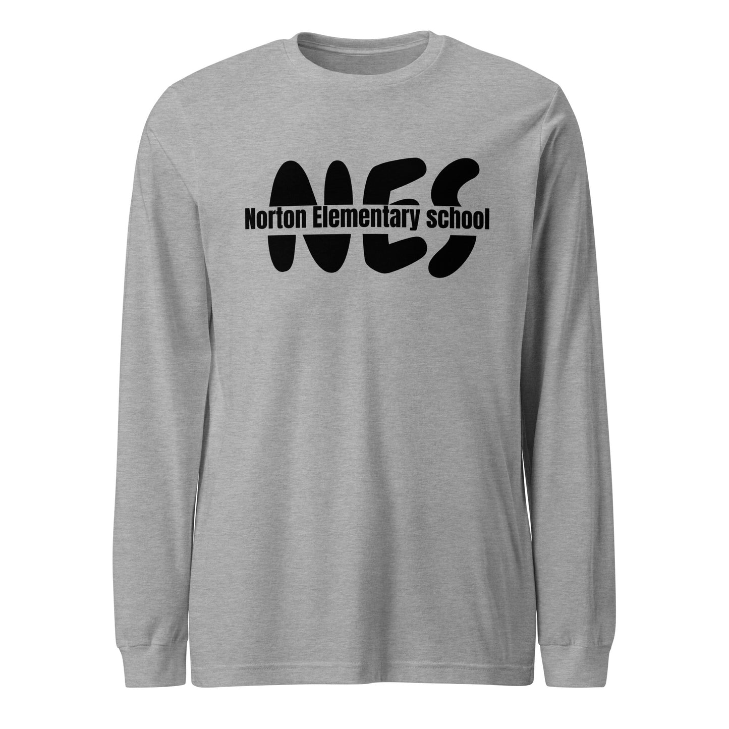 Performance | Long Sleeve Tee | Norton Elementary School | NES Script Logo