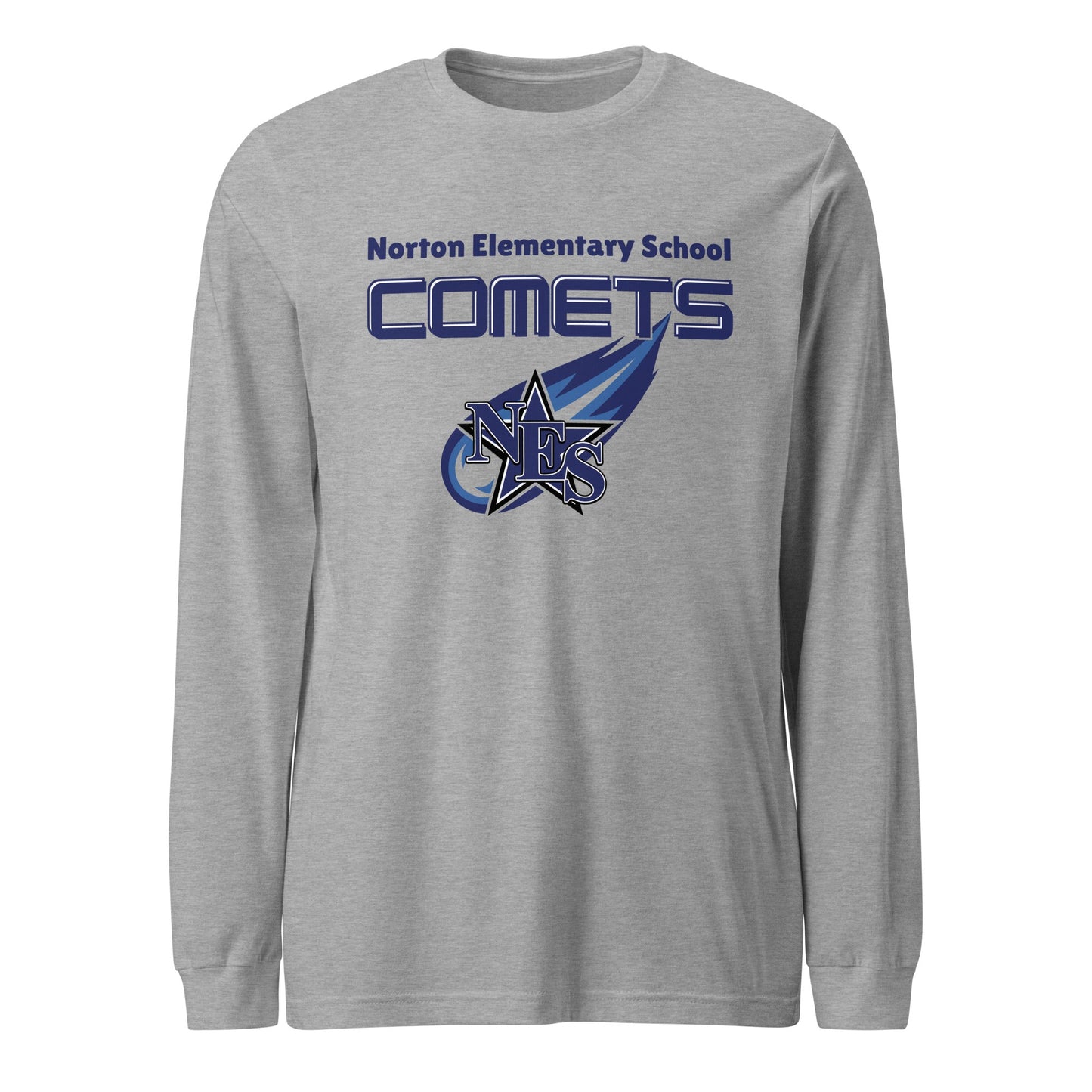 Performance | Long Sleeve Tee | Norton Elementary School | Space Script Logo