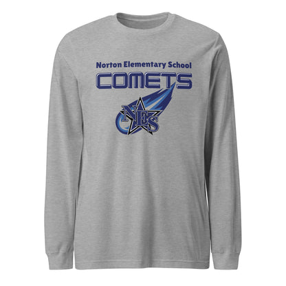 Performance | Long Sleeve Tee | Norton Elementary School | Space Script Logo