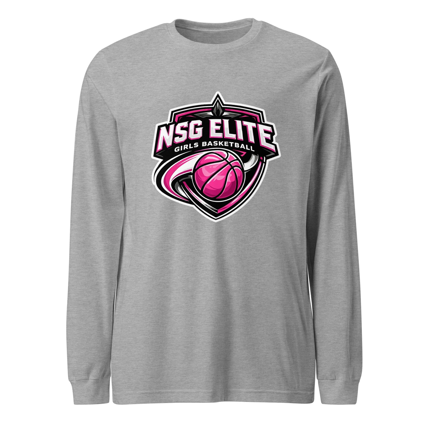 Performance | Long Sleeve Tee | NSG Elite Women’s Basketball | Vanguard Shield Logo