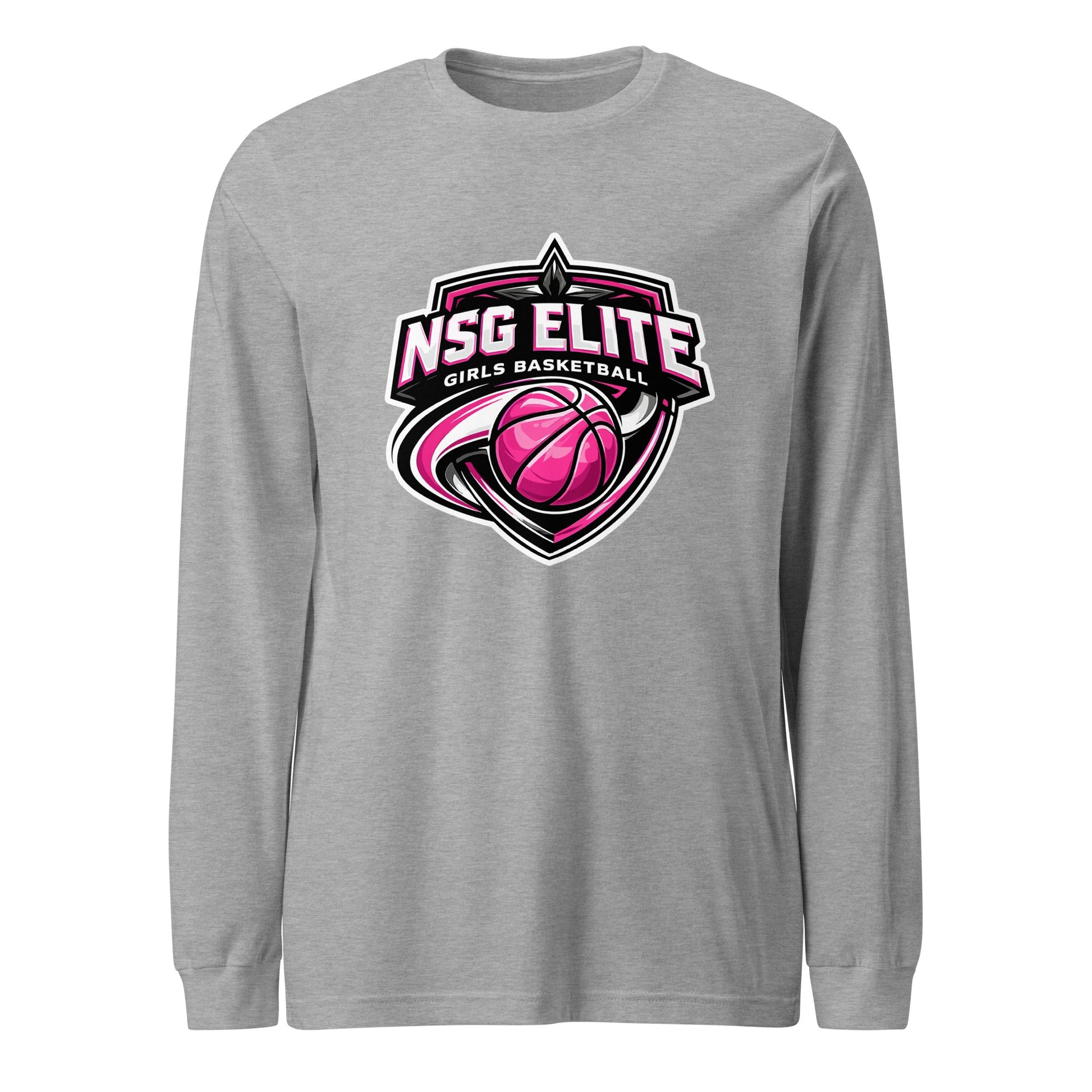 Performance | Long Sleeve Tee | NSG Elite Women’s Basketball | Vanguard Shield Logo
