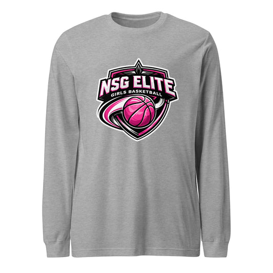 Performance | Long Sleeve Tee | NSG Elite Women’s Basketball | Vanguard Shield Logo