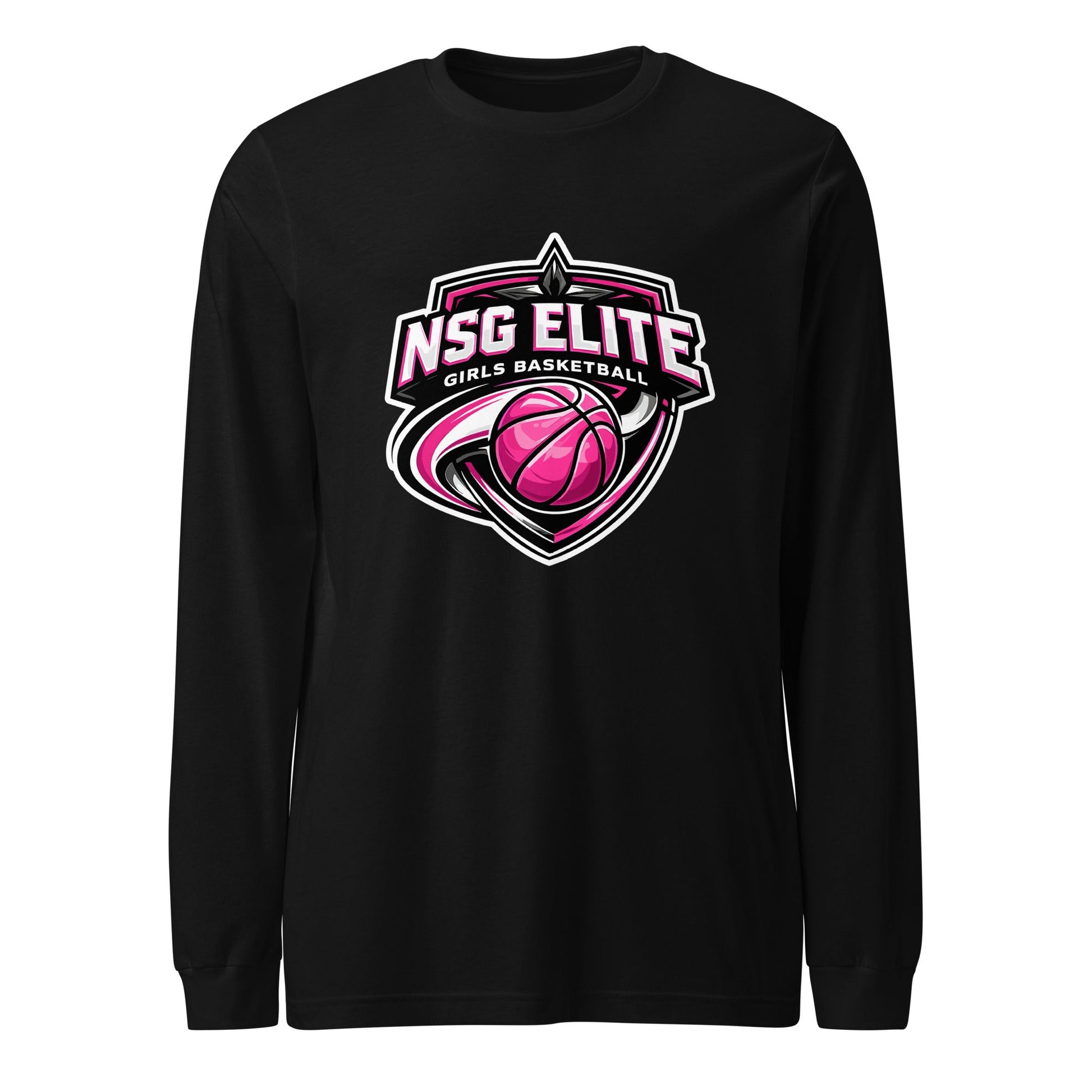 Performance | Long Sleeve Tee | NSG Elite Women’s Basketball | Vanguard Shield Logo