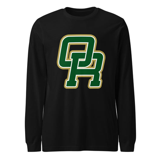 Performance | Long Sleeve Tee | Oakridge Flag Football | Varsity Interlock Logo