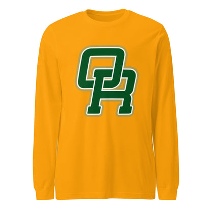 Performance | Long Sleeve Tee | Oakridge Flag Football | Varsity Interlock Logo