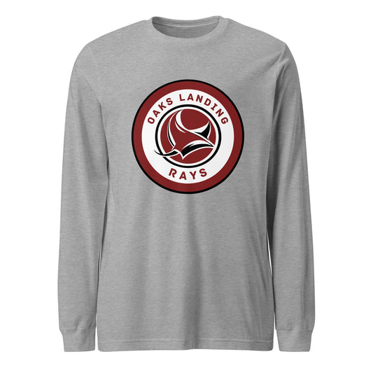 Performance | Long Sleeve Tee | OAKS LANDING RAYS | Badge Logo