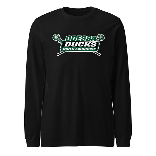 Performance | Long Sleeve Tee | Odessa Girls Lacrosse | Girls LAX Logo