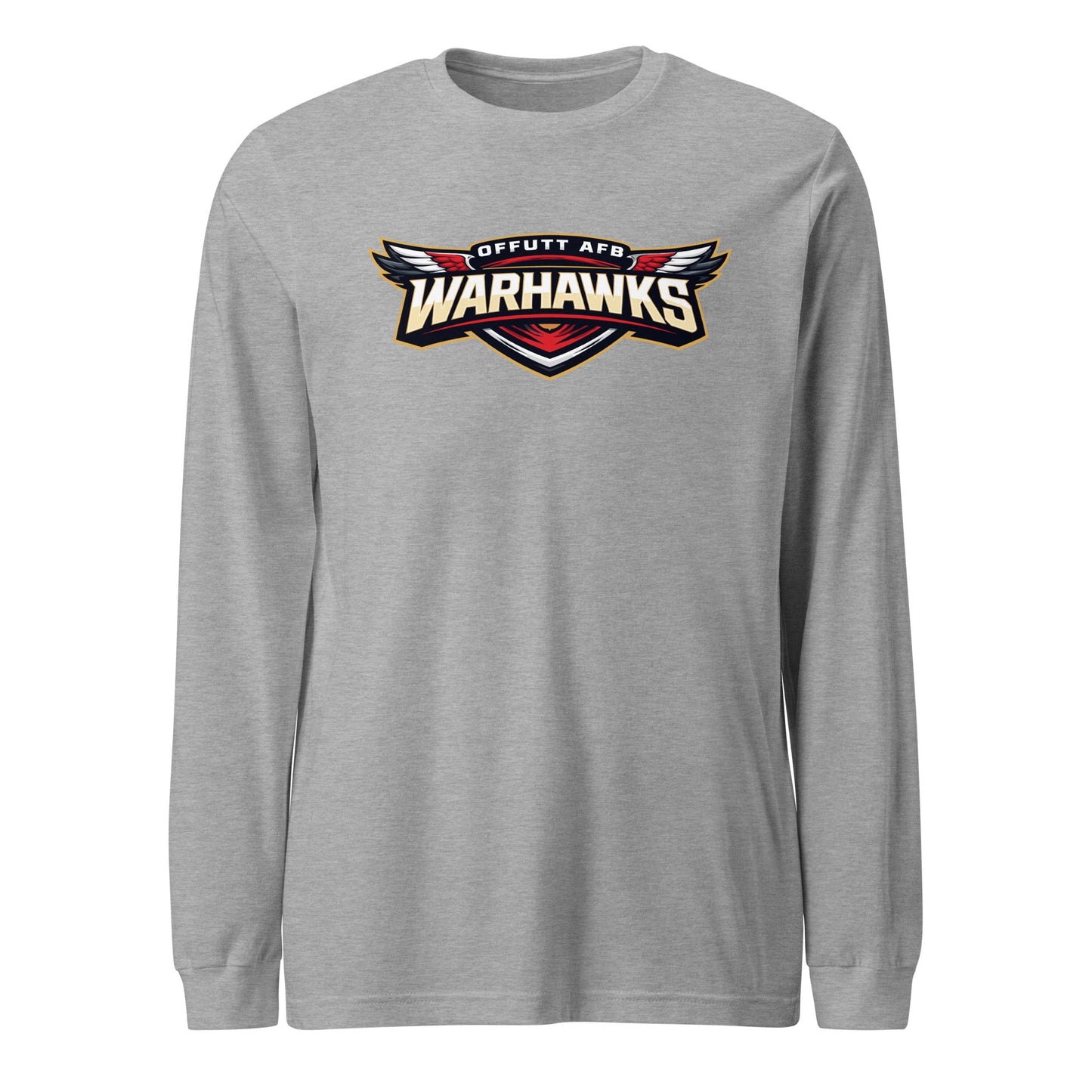 Performance | Long Sleeve Tee | Offutt AFB Warhawks | Mark Logo