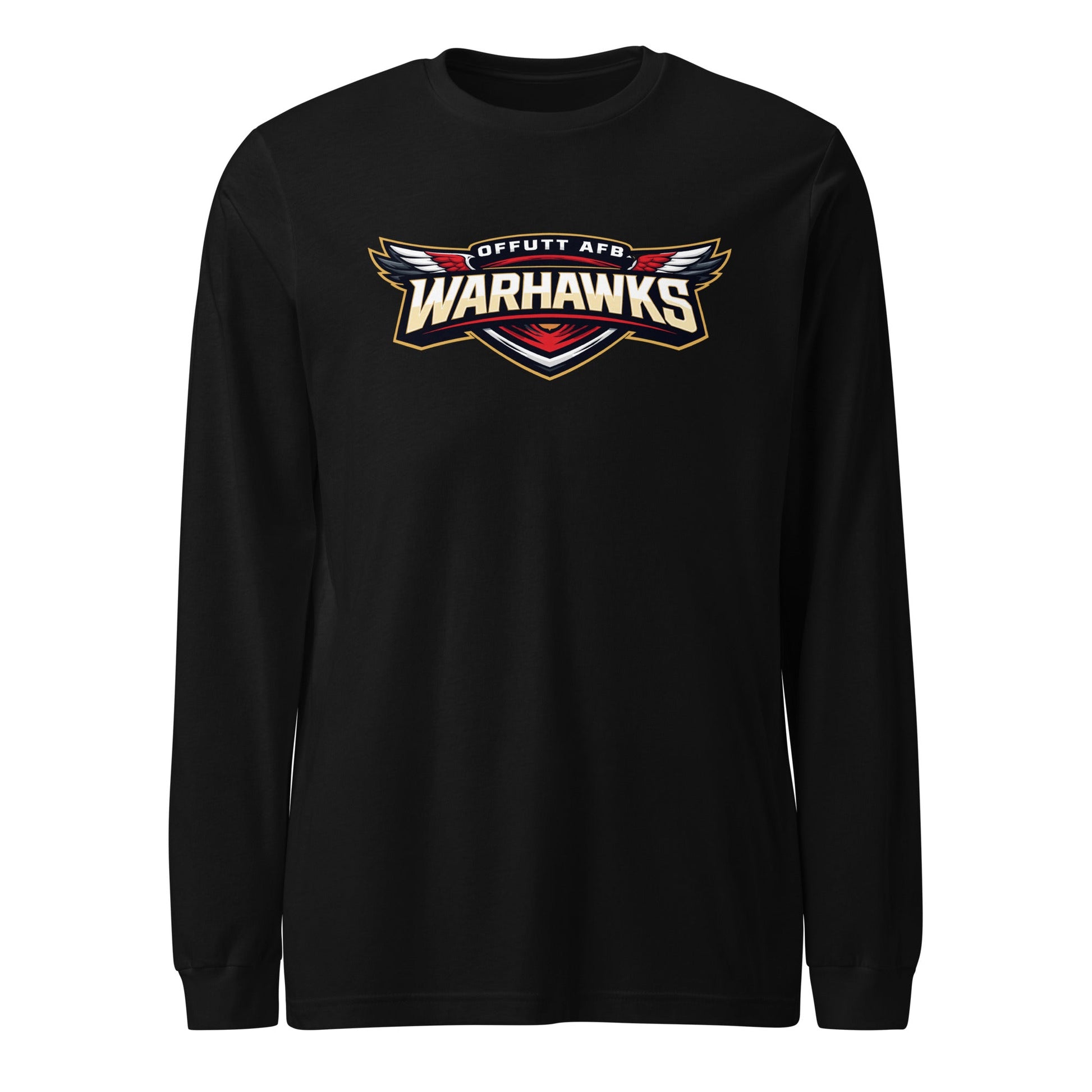 Performance | Long Sleeve Tee | Offutt AFB Warhawks | Mark Logo