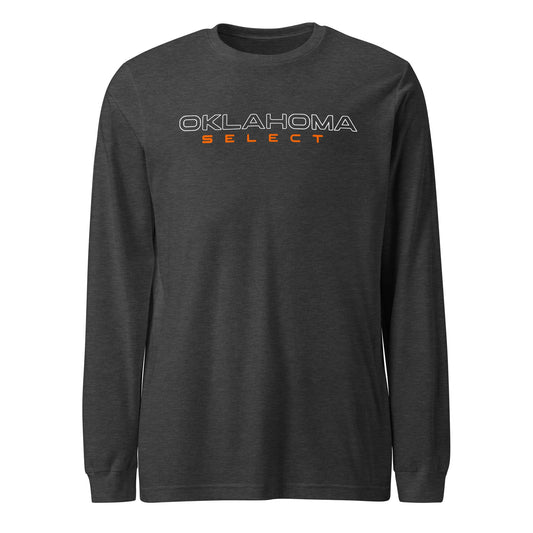 Performance | Long Sleeve Tee | Oklahoma Select Ball | Modern Script Logo