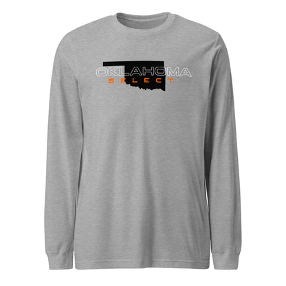 Performance | Long Sleeve Tee | Oklahoma Select Ball | Script Logo