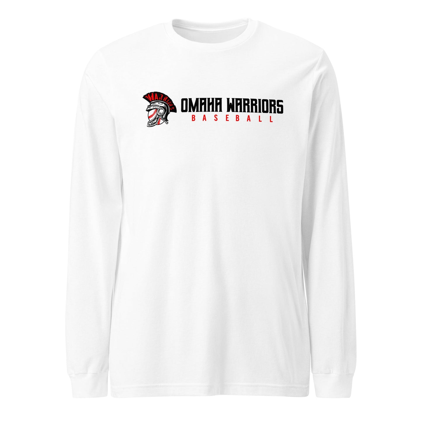 Performance | Long Sleeve Tee | Omaha Warriors | Script Logo