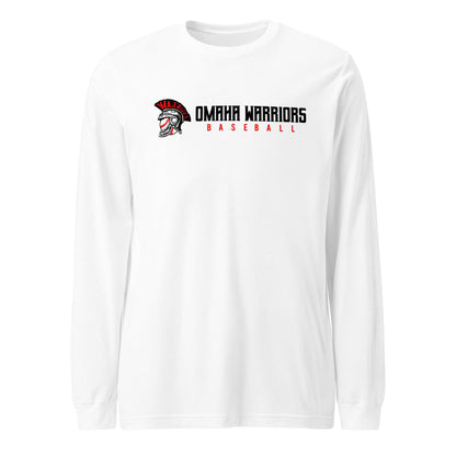 Performance | Long Sleeve Tee | Omaha Warriors | Script Logo