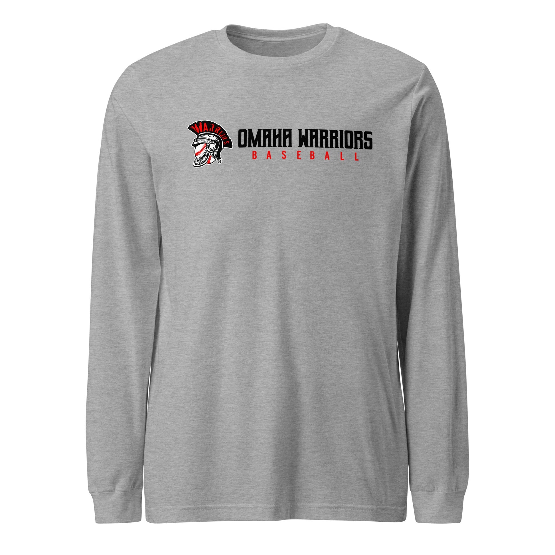 Performance | Long Sleeve Tee | Omaha Warriors | Script Logo