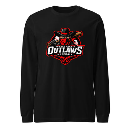 Performance | Long Sleeve Tee | Orange County Outlaws | Emblem Logo