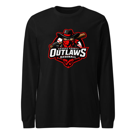 Performance | Long Sleeve Tee | Orange County Outlaws | Emblem Logo