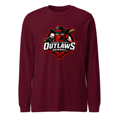 Performance | Long Sleeve Tee | Orange County Outlaws | Emblem Logo