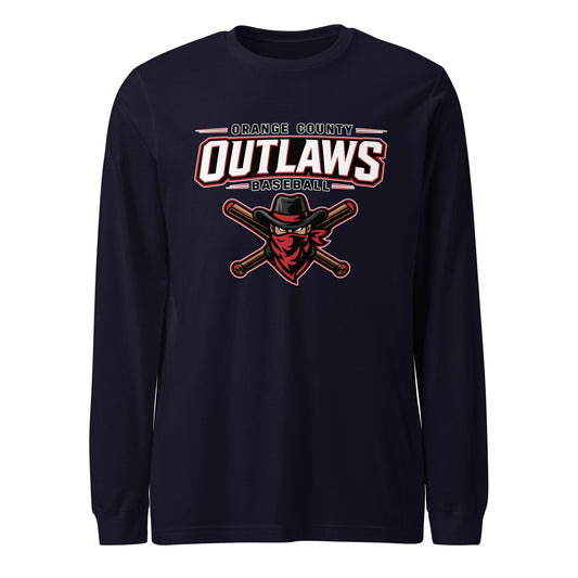 Performance | Long Sleeve Tee | Orange County Outlaws | Vanguard Logo