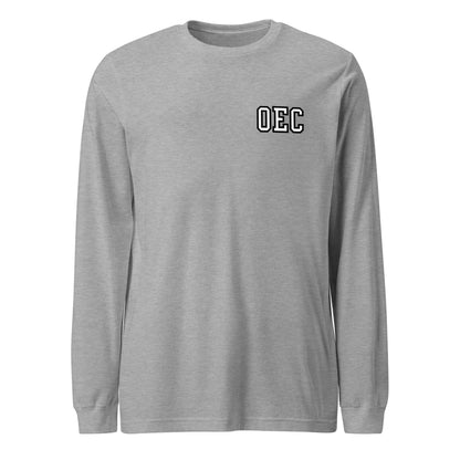 Performance | Long Sleeve Tee | Ovations Elite Cheer | OEC Mark Logo