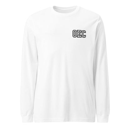Performance | Long Sleeve Tee | Ovations Elite Cheer | OEC Mark Logo