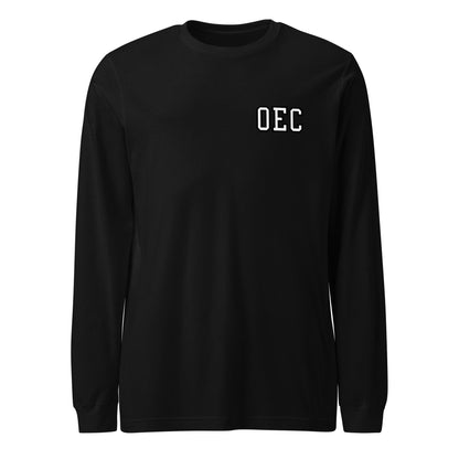 Performance | Long Sleeve Tee | Ovations Elite Cheer | OEC Mark Logo
