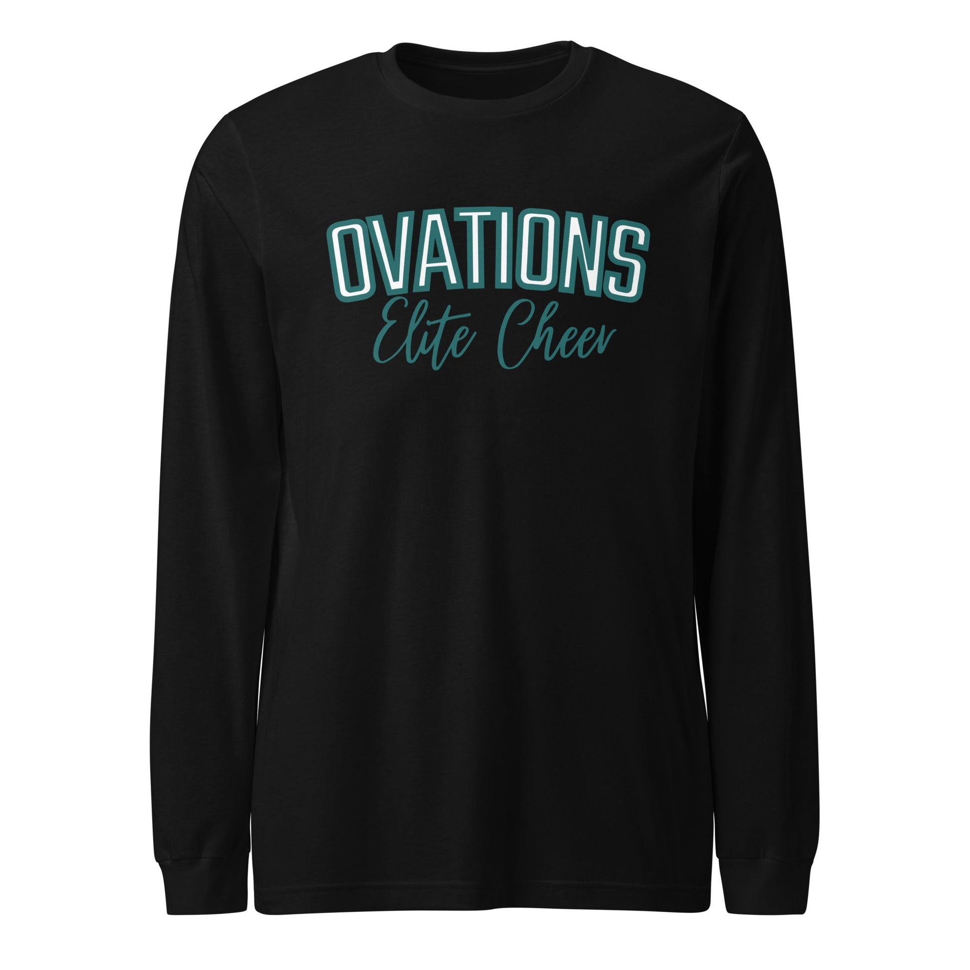 Performance | Long Sleeve Tee | Ovations Elite Cheer | Vanguard Logo