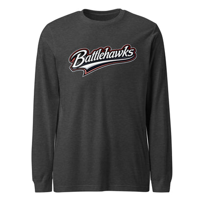 Performance | Long Sleeve Tee | Oxford Battlehawks 13U | Mark Logo