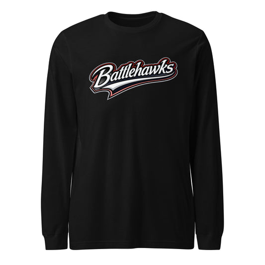 Performance | Long Sleeve Tee | Oxford Battlehawks 13U | Mark Logo