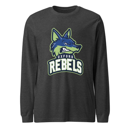 Performance | Long Sleeve Tee | Oxford Rebels 12U | Mascot Logo