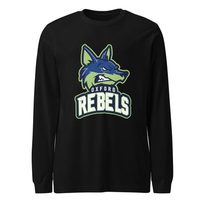 Performance | Long Sleeve Tee | Oxford Rebels 12U | Mascot Logo