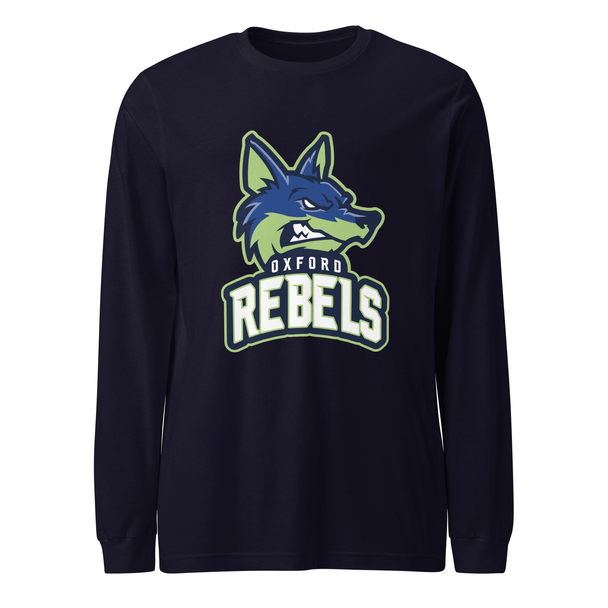 Performance | Long Sleeve Tee | Oxford Rebels 12U | Mascot Logo