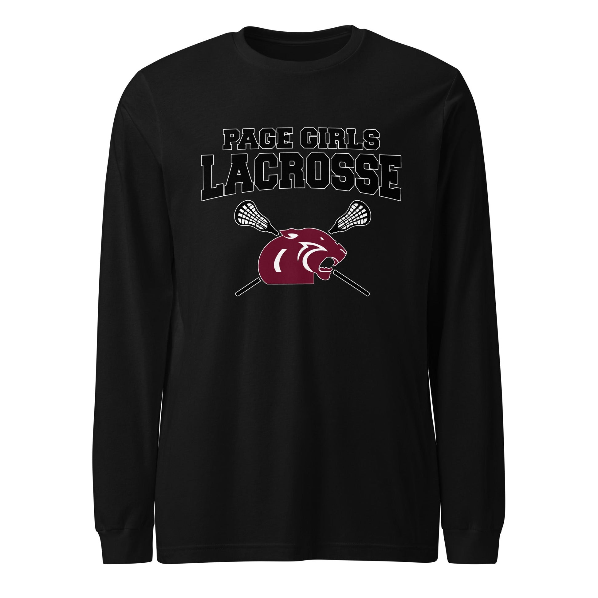 Performance | Long Sleeve Tee | Page Middle Girls Lacrosse