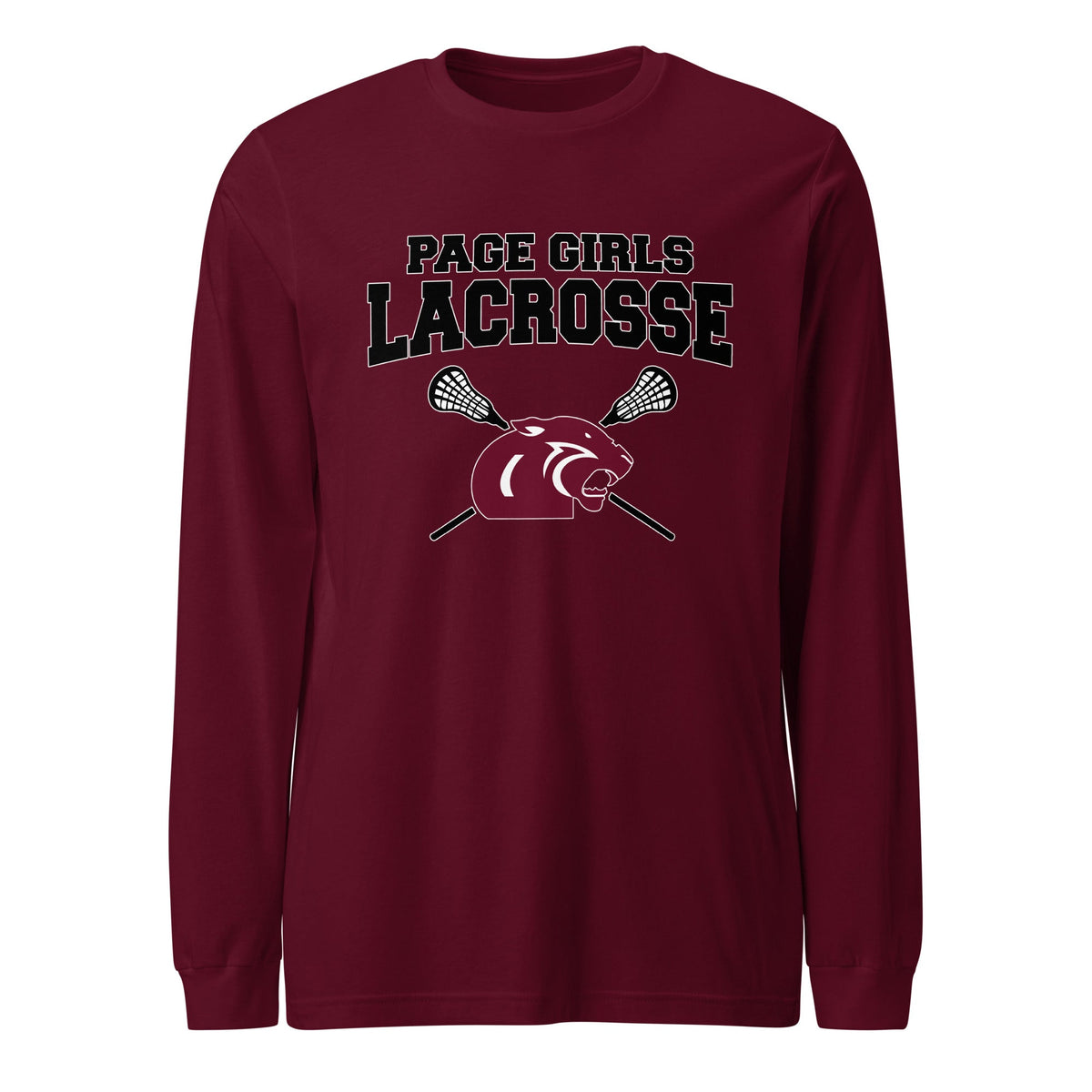 Performance | Long Sleeve Tee | Page Middle Girls Lacrosse
