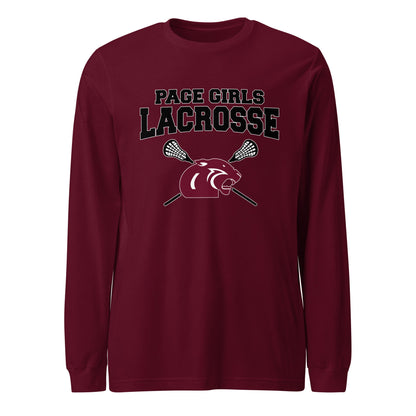 Performance | Long Sleeve Tee | Page Middle Girls Lacrosse