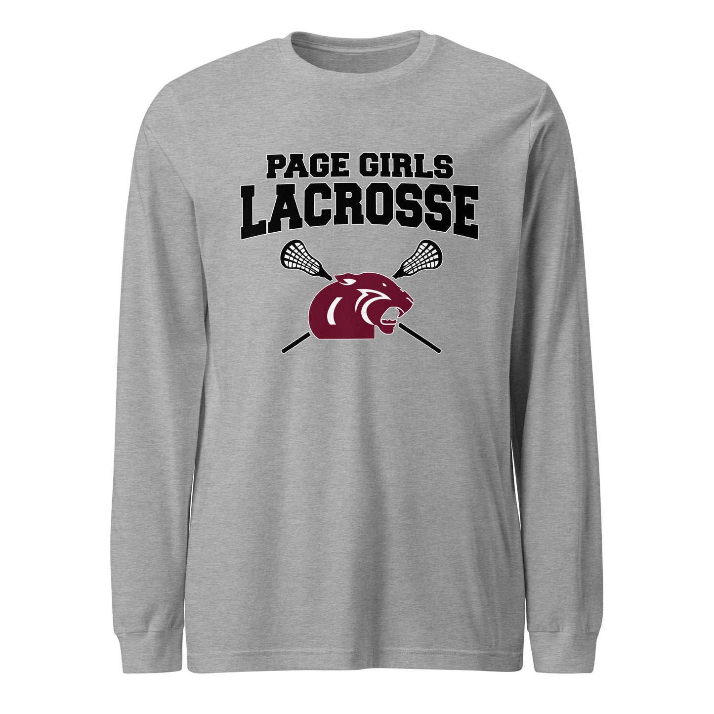 Performance | Long Sleeve Tee | Page Middle Girls Lacrosse