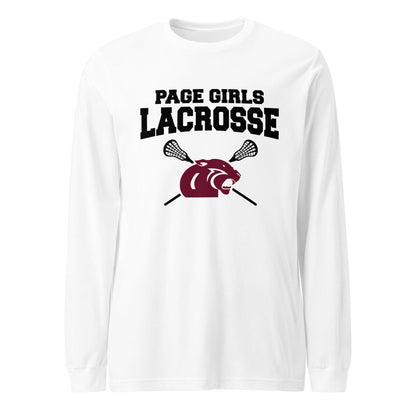Performance | Long Sleeve Tee | Page Middle Girls Lacrosse