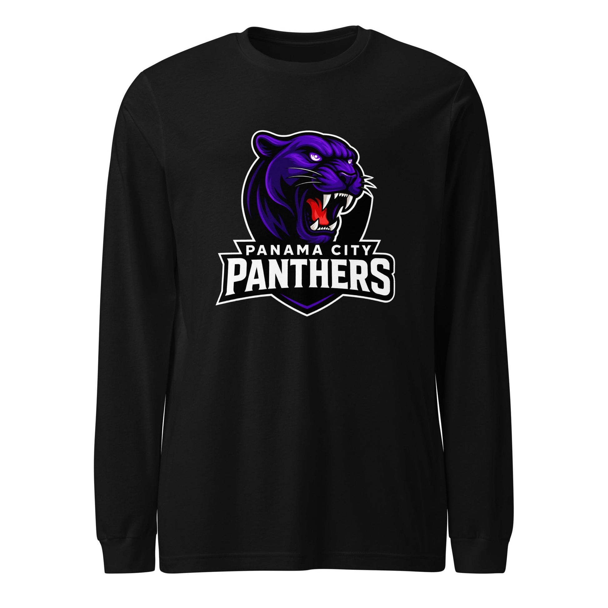 Performance | Long Sleeve Tee | Panama City Panthers | Mascot Logo