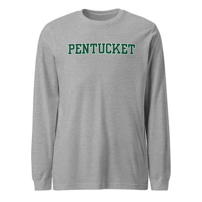 Performance | Long Sleeve Tee | Pentucket Youth Football and Cheer | Script Logo