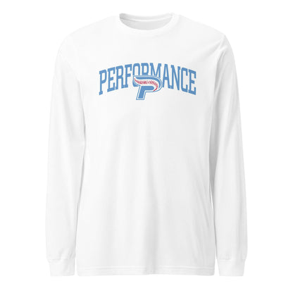 Performance | Long Sleeve Tee | Performance Baseball | Script Logo
