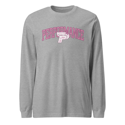 Performance | Long Sleeve Tee | Performance Baseball | Varsity Mark Logo