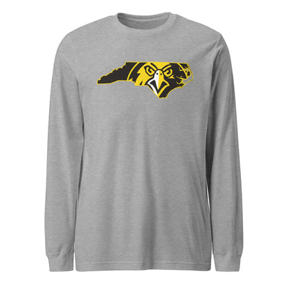 Performance | Long Sleeve Tee | Pfeiffer University Golf | NC Logo