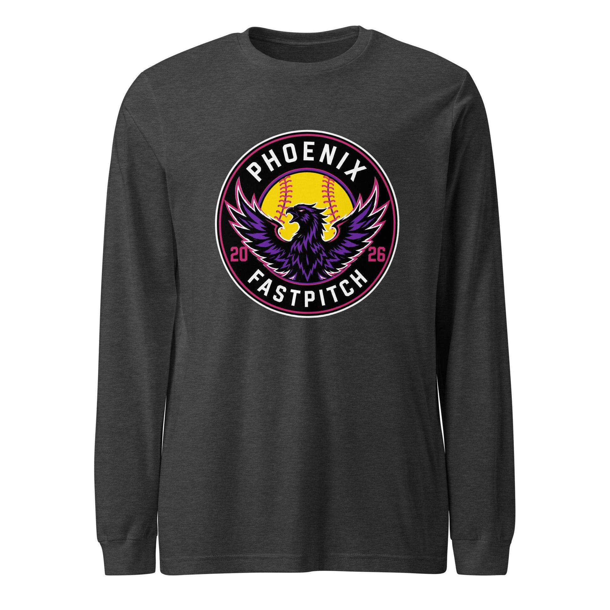 Performance | Long Sleeve Tee | Phoenix Fastpitch | Badge Logo
