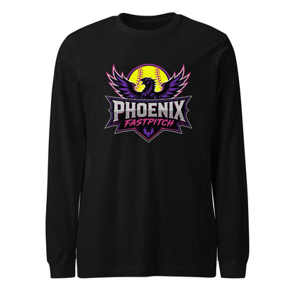 Performance | Long Sleeve Tee | Phoenix Fastpitch | Emblem Logo