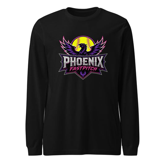 Performance | Long Sleeve Tee | Phoenix Fastpitch | Emblem Logo